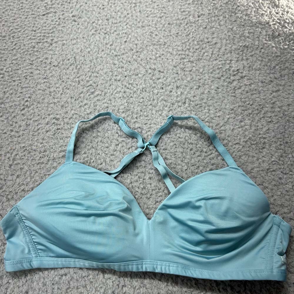 Kindly 36B Bra 40003 T-Shirt Teal Silky